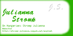 julianna stromp business card
